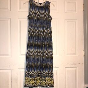 Women’s J.Jill Chevron Maxi Dress